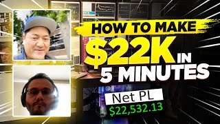 $22K In 5 Minutes of Day Trading EXPLAINED w/ Sergio Classy Trader ...